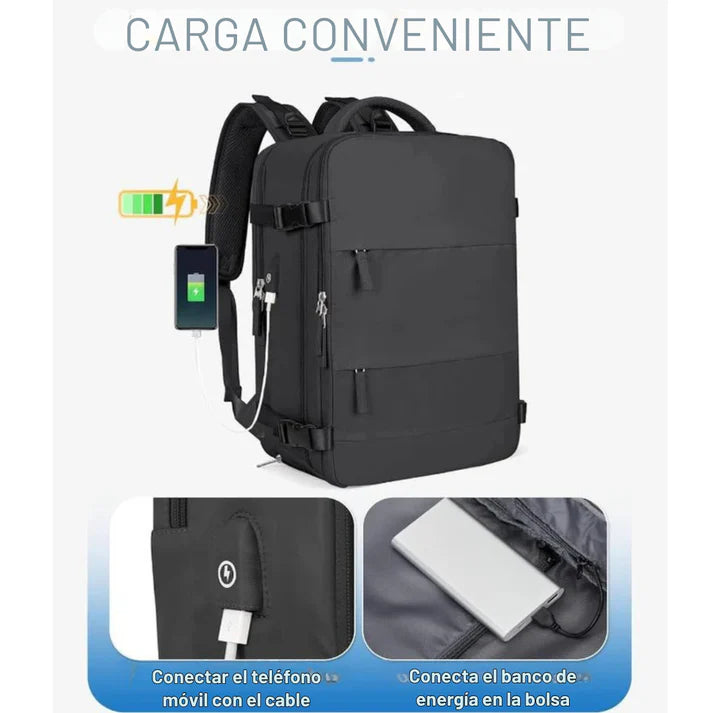 Mochila Multifuncional – La Solución Todo en Uno para Trabajo y Viajes