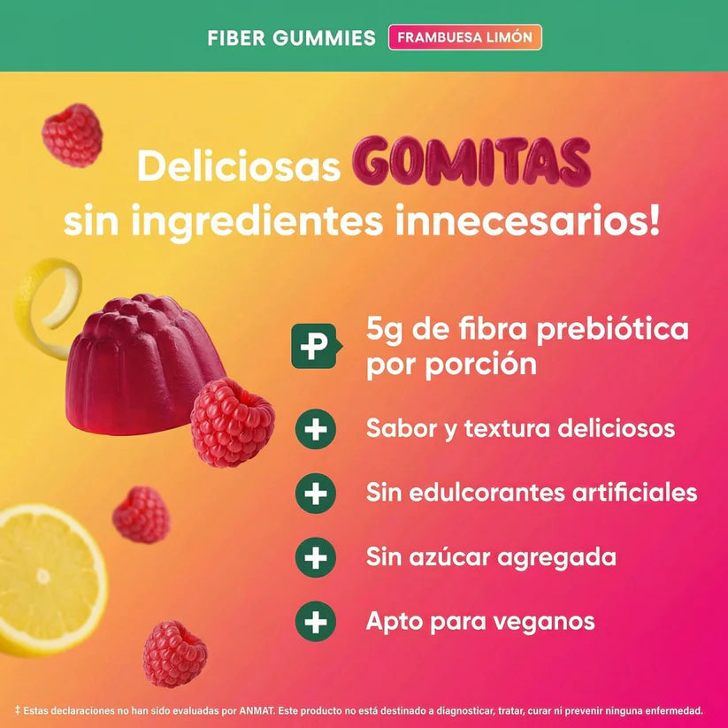Fiber Gummies® | Desinflama y suelta todo lo atascado