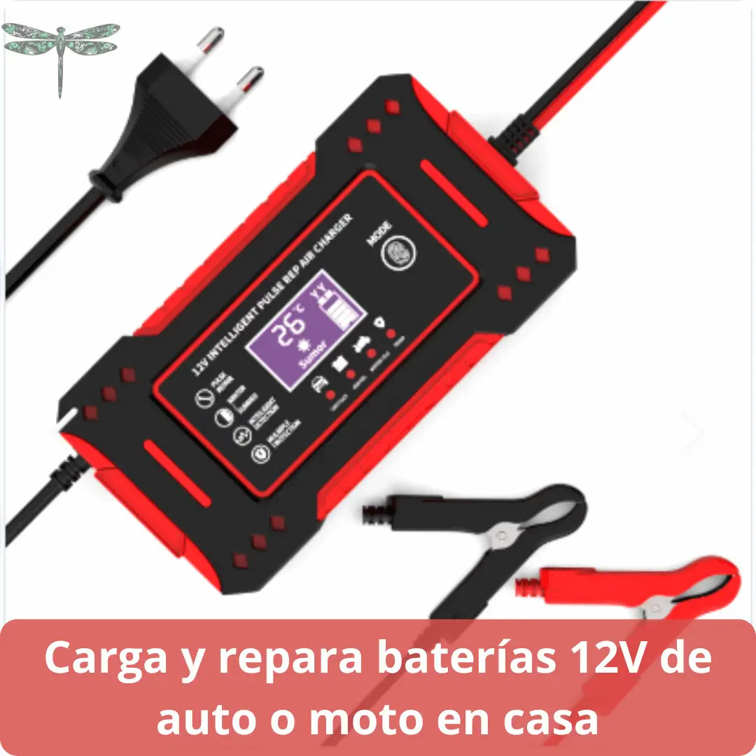 EMERGIX - Cargador Inteligente de Batería 12V - Evita Quedarte Varado