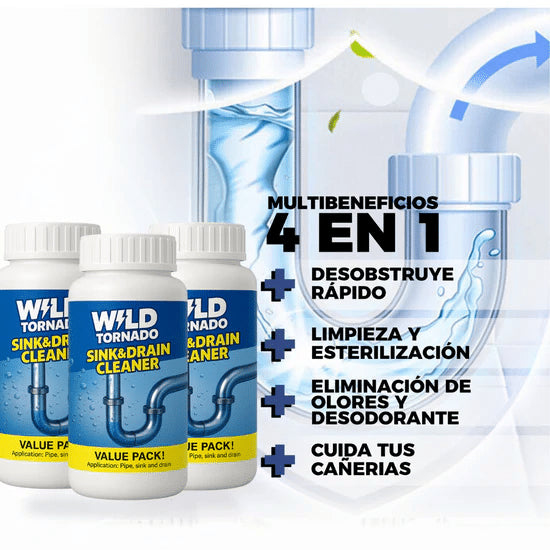 Oferta Relámpago - Wild Tornado™ |Destapa cañerías premium - Pack x10 unidades