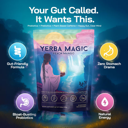 Yerba Magic: Energía + Enfoque + Digestión Ligera en Cada Sorbo