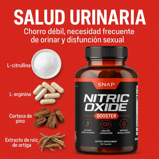 Nitric Oxide Booster | Potencia tu rendimiento al máximo con cada capsula