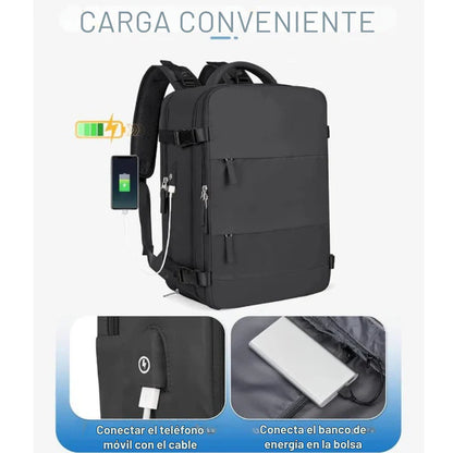 Mochila Multifuncional – La Solución Todo en Uno para Trabajo y Viajes