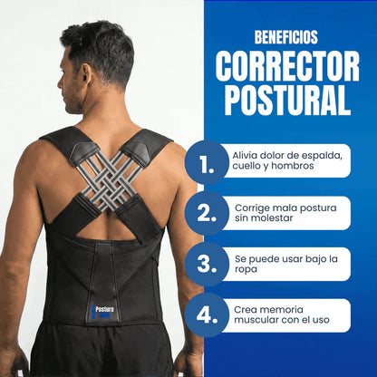 ✨OFERTA RELÁMPAGO 2x1| Corrige Tu Postura Hoy – Soporte Ortopédico