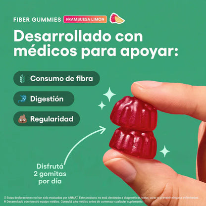 Fiber Gummies® | Desinflama y suelta todo lo atascado