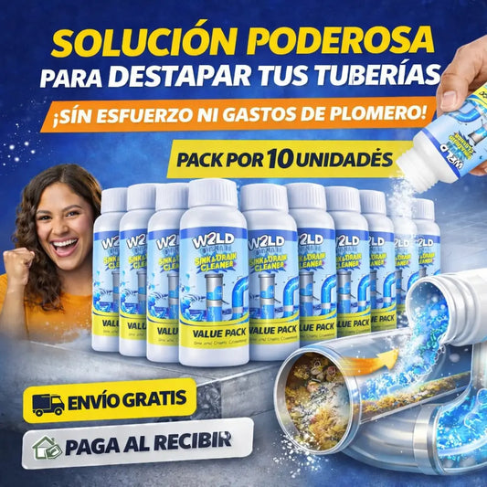 Oferta Relámpago - Wild Tornado™ |Destapa cañerías premium - Pack x10 unidades
