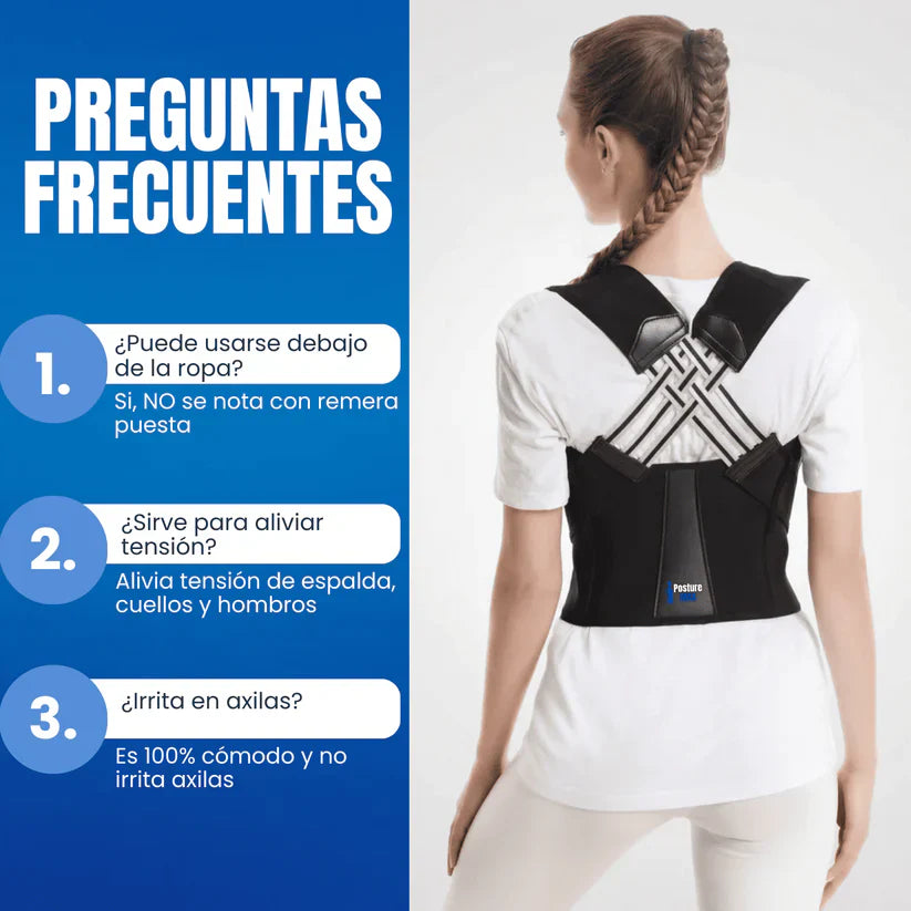 ✨OFERTA RELÁMPAGO 2x1| Corrige Tu Postura Hoy – Soporte Ortopédico