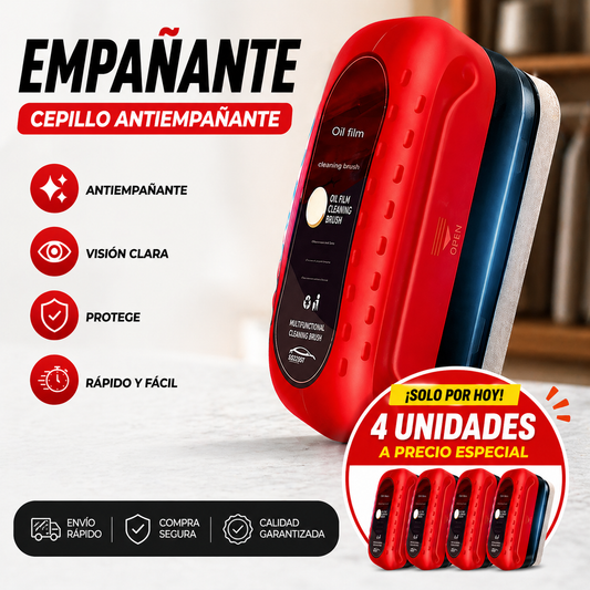 FogClean™ – Elimina el empañado fácil (Pack x4 especial)