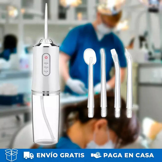 Irrigador Dental -Olvídate del sarro y la suciedad difícil | Limpieza dental profunda