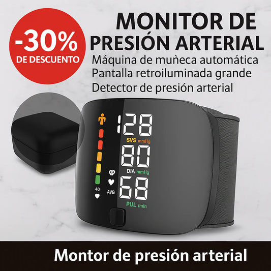 Tensiodig™|Tensiómetro Digital de Muñeca- Cuida tu salud
