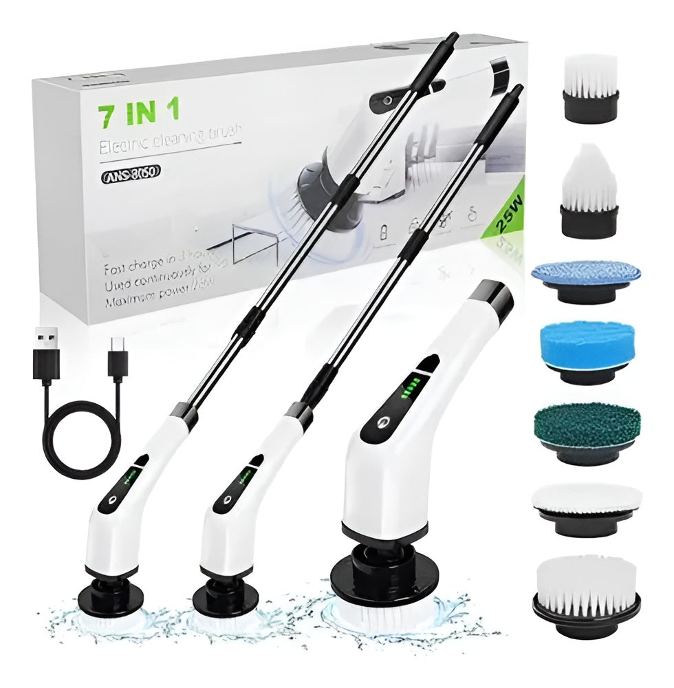 ✨ ¡Super Oferta Relámpago! | Cepillo de limpieza 7 en 1
