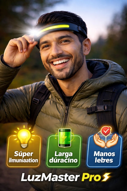 💥 LuzMaster Pro - Iluminación potente sin manos 💡