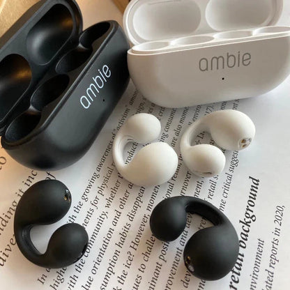 😎Audífonos Earcuff Conducción Ósea - Resistente al agua
