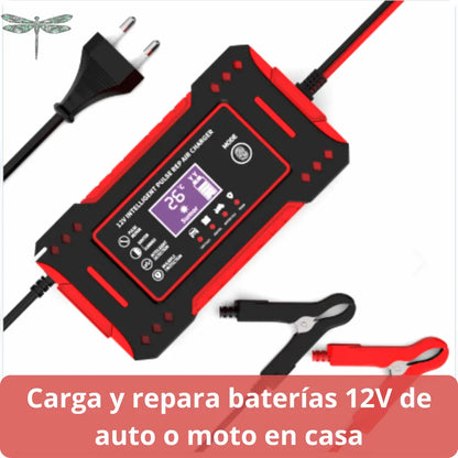 EMERGIX - Cargador Inteligente de Batería 12V  - Evita Quedarte Varado