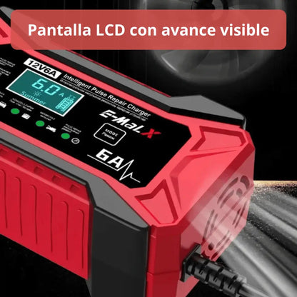EMERGIX - Cargador Inteligente de Batería 12V  - Evita Quedarte Varado