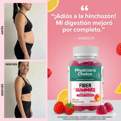 Fiber Gummies® | Desinflama y suelta todo lo atascado