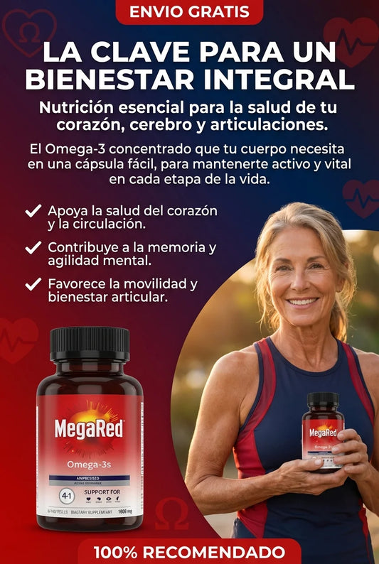 MegaRed Omega 3s